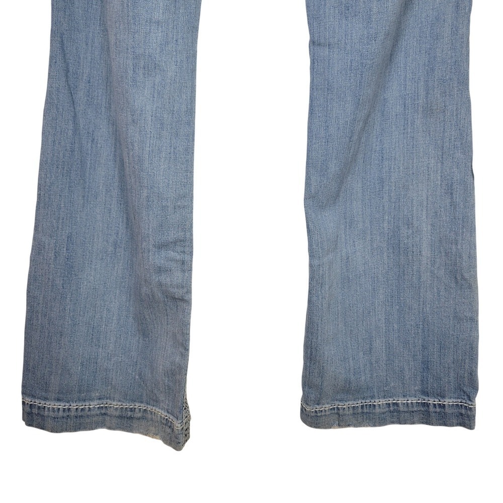 Rock Revival Elizabeth Low Rise Wide Leg Jeans Women's Size 30 Western Boho - Picture 8 of 11